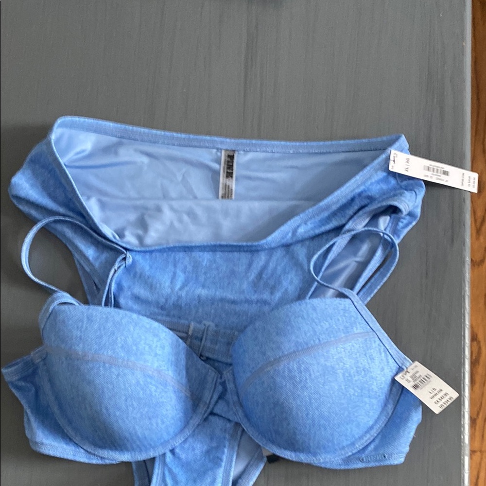 Victoria's Secret Blue Bikini Swimwear